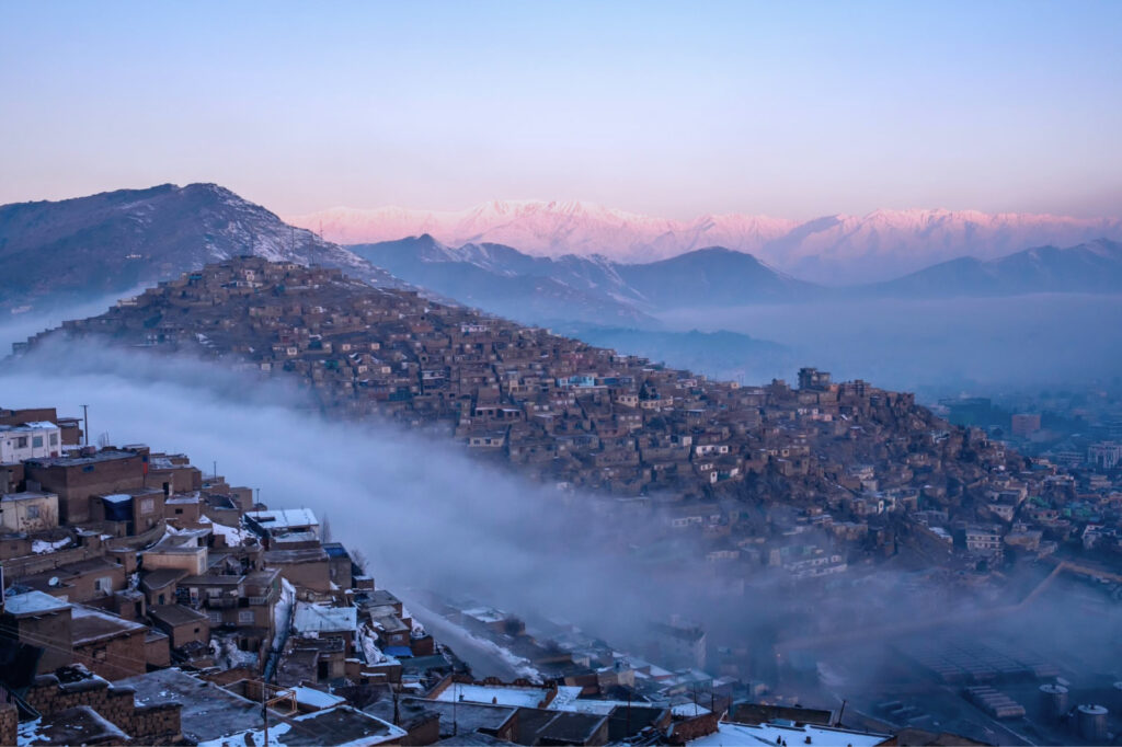 Kabul in winter. Credit: K. Hendricks/INSO